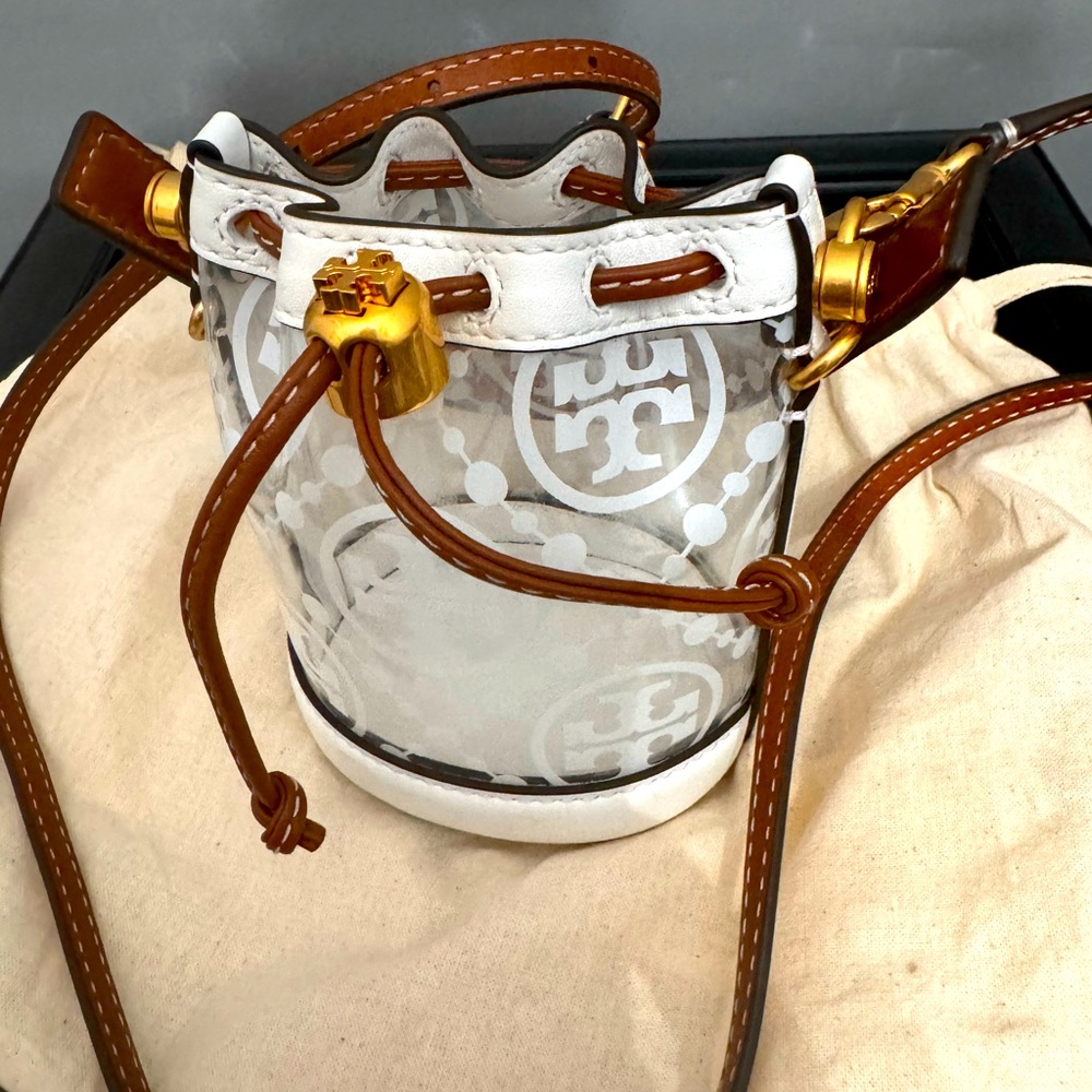 Tory Burch Mini Clear Crossbody